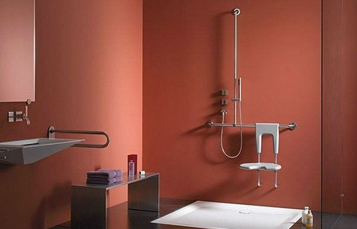 Accessoires und Badezimmerausstattung für Behinderte Armatur