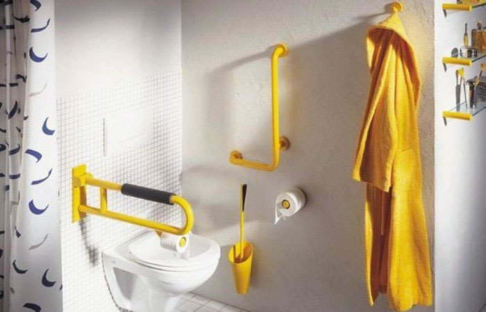 Accessoires und Badezimmerausstattung für Behinderte Armatur